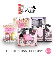 Pack "Jardin d'eden" Lot de 5 coffrets de soin pour le corps