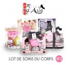 Pack "Jardin d'eden" Lot de 5 coffrets de soin pour le corps
