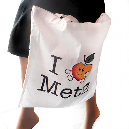 Sac en Toile ' I Love Metz'