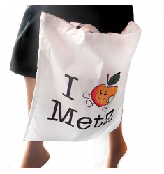 Sac en Toile ' I Love Metz'