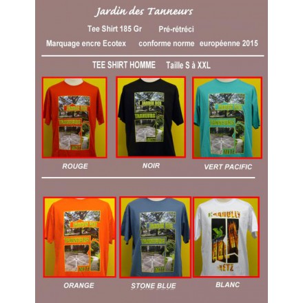T SHIRT JARDIN DES TANEURS METZ HOMME 