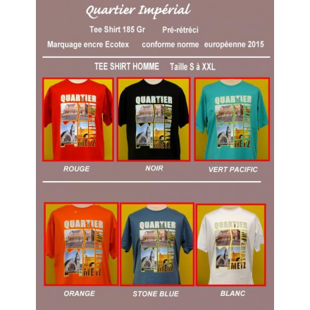 T SHIRT QUARTIER IMPERIAL METZ HOMME 