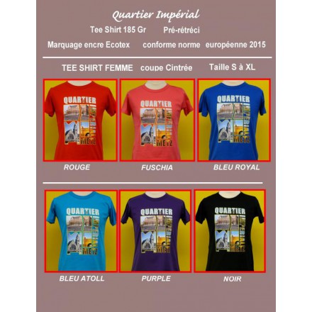 T SHIRT QUARTIER IMPERIAL FEMME