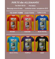 T SHIRT QUARTIER DES ALLEMANDS FEMME