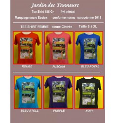 T SHIRT JARDIN DES TANNEURS FEMME