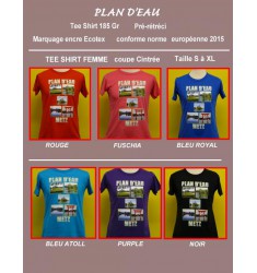 T SHIRT PLAN D'EAU FEMME