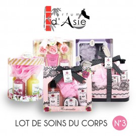 Pack "Jardin d'eden" Lot de 5 coffrets de soin pour le corps