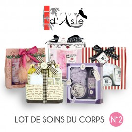 Pack "Passion" Lot de 5 coffrets de soin pour le corps